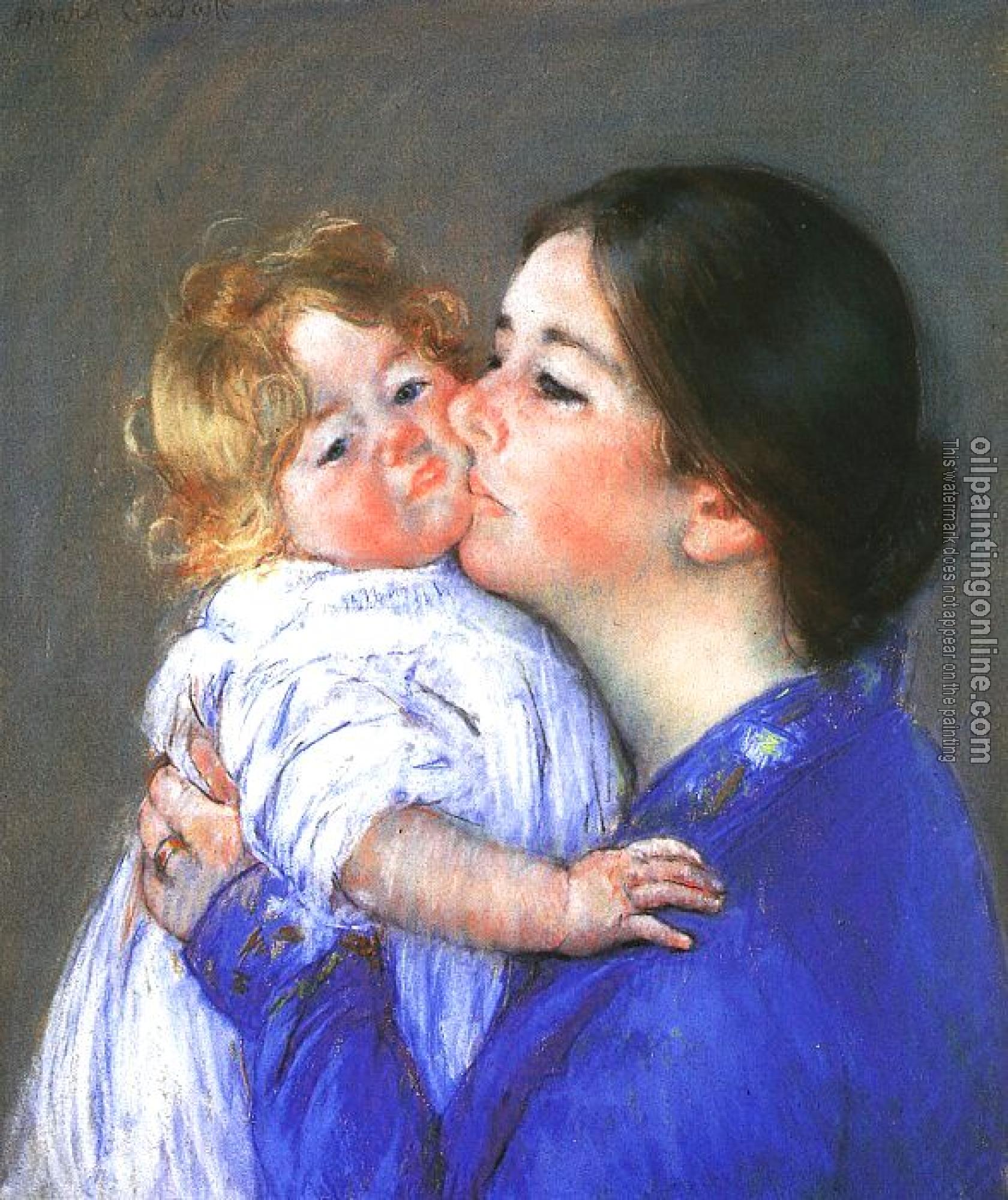 Cassatt, Mary - A Kiss for Baby Anne